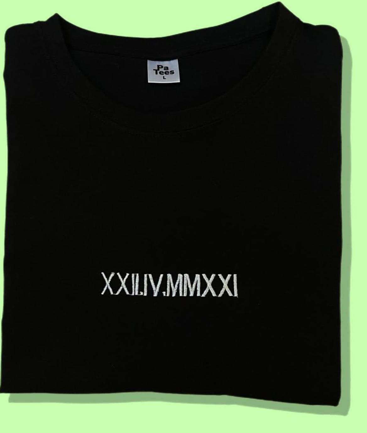 T-shirts Brodés Personnalisés – Cadeau d’Amour