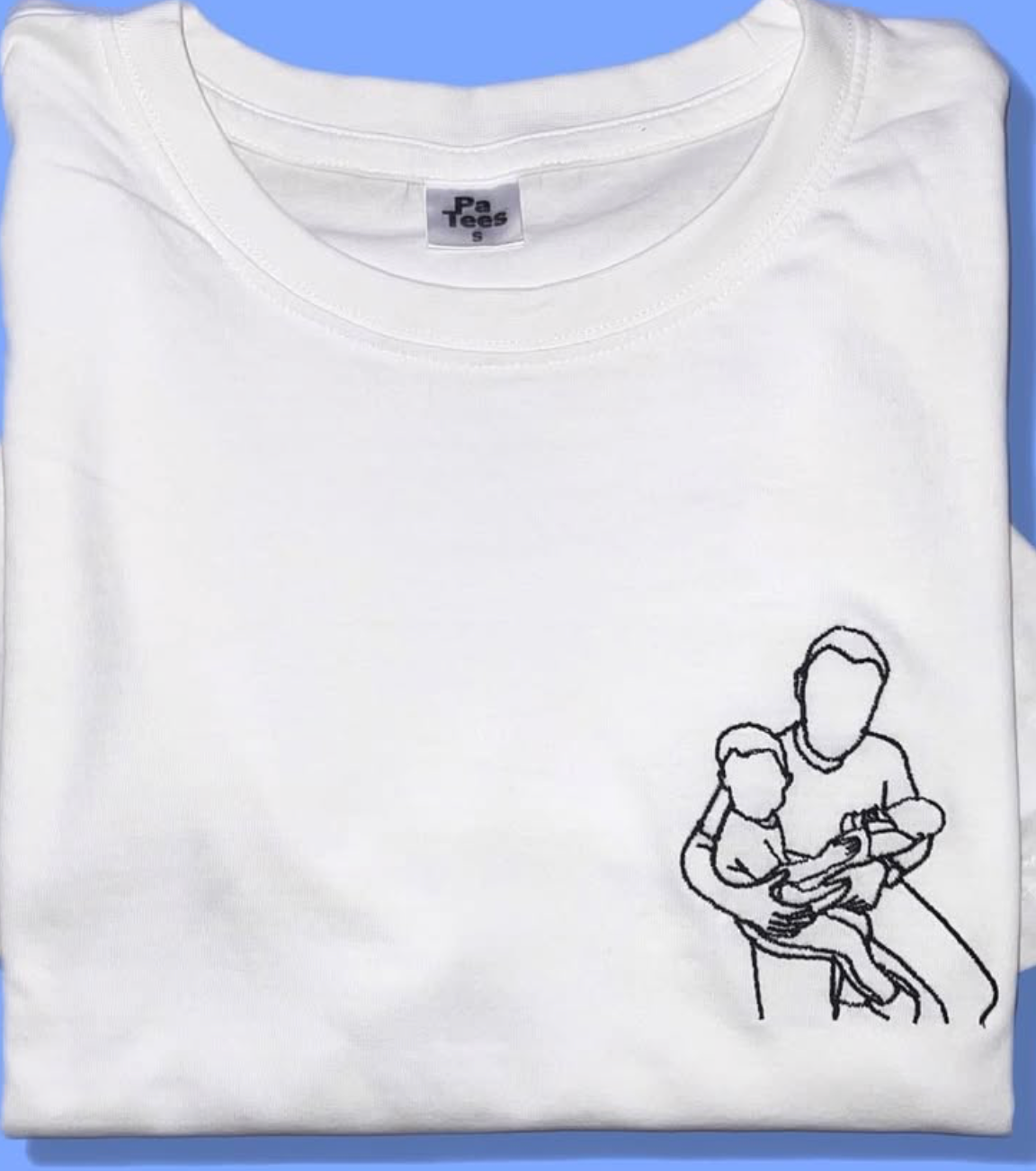 T-shirts Brodés Personnalisés – Cadeau d’Amour