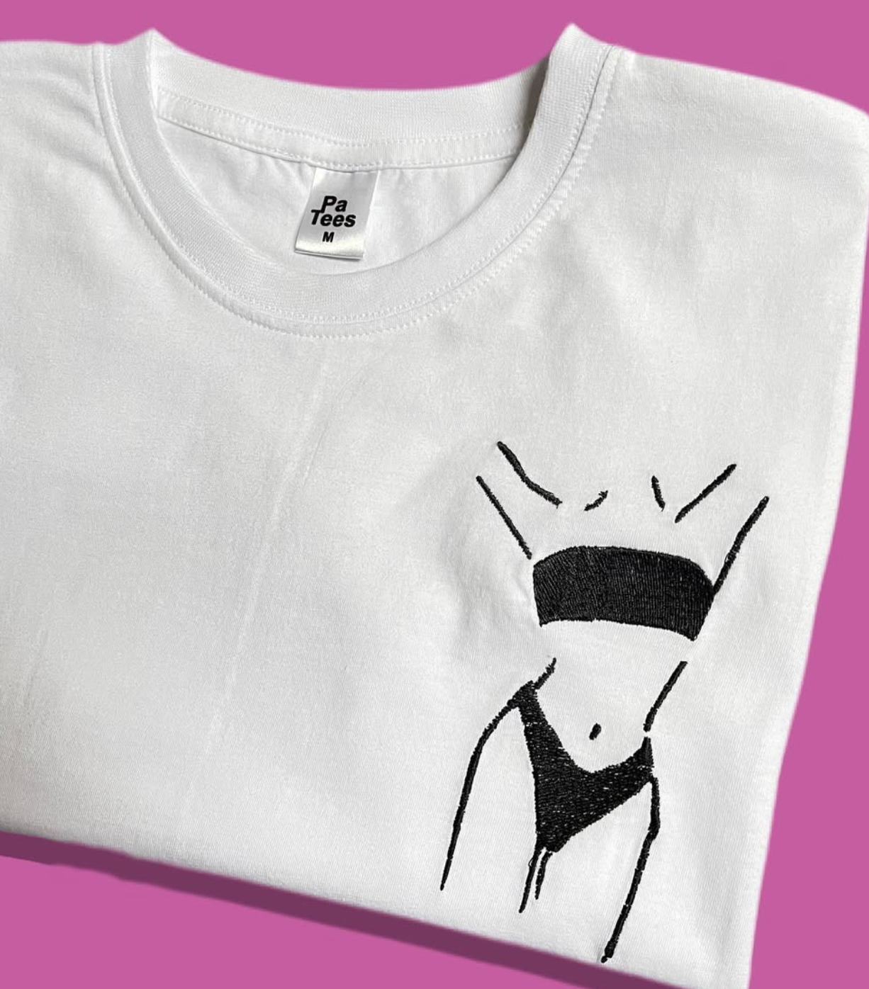 T-shirts Brodés Personnalisés – Cadeau d’Amour
