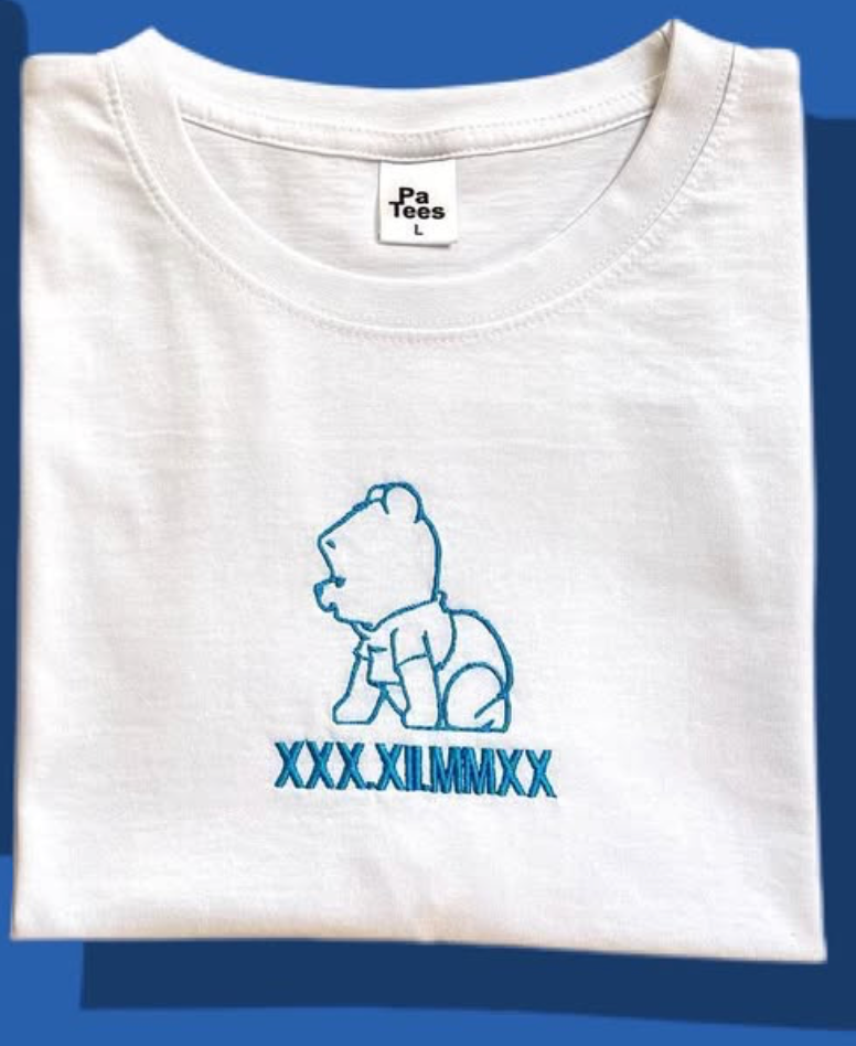 T-shirts Brodés Personnalisés – Cadeau d’Amour