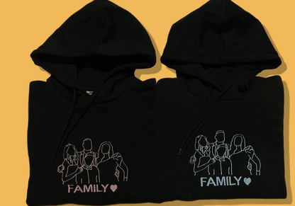 Hoodie Personnalisé avec Photo  – Un Cadeau Inoubliable