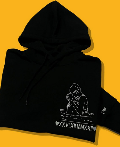 Hoodie Personnalisé avec Photo  – Un Cadeau Inoubliable