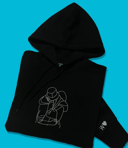 Hoodie Personnalisé avec Photo  – Un Cadeau Inoubliable